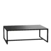 Emma And Oliver All-Weather Commercial Grade Indoor/Outdoor Steel Patio Coffee Table In Black 1 Emma And Oliver All-Weather Commercial Grade Indoor/Outdoor Steel Patio Coffee Table In Black -Home furnishings 5978222