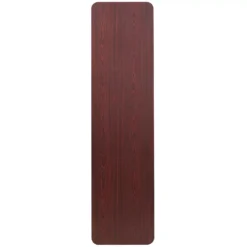 Emma And Oliver 6-Foot High Pressure Mahogany Laminate Folding Training Table 7 Emma And Oliver 6-Foot High Pressure Mahogany Laminate Folding Training Table -Home furnishings 5978231 ALT2