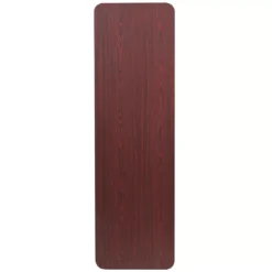 Emma And Oliver 5-Foot High Pressure Mahogany Laminate Folding Training Table 7 Emma And Oliver 5-Foot High Pressure Mahogany Laminate Folding Training Table -Home furnishings 5978244 ALT2