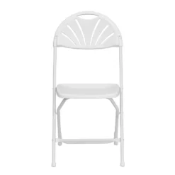 Emma And Oliver 8 Pack 650 Lb. Capacity Charcoal Plastic Fan Back Folding Chair 9 Emma And Oliver 8 Pack 650 Lb. Capacity Charcoal Plastic Fan Back Folding Chair -Home furnishings 5978281 ALT3