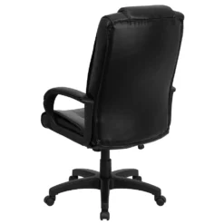 Emma And Oliver High Back Black LeatherSoft Oversized Headrest Executive Swivel Office Chair 9 Emma And Oliver High Back Black LeatherSoft Oversized Headrest Executive Swivel Office Chair -Home furnishings 5978352 ALT3