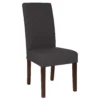 Emma And Oliver Beige Fabric Parsons Chair With Mahogany Legs 2 Emma And Oliver Beige Fabric Parsons Chair With Mahogany Legs -Home furnishings 5978356 Gray Fabric