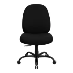 Emma And Oliver 400 Lb. Big & Tall High Back Black Fabric Adjustable Back Ergonomic Office Chair 7 Emma And Oliver 400 Lb. Big & Tall High Back Black Fabric Adjustable Back Ergonomic Office Chair -Home furnishings 5978483 ALT