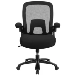 Emma And Oliver Big & Tall Black Mesh Executive Swivel Office Chair With Lumbar And Back Support -Home furnishings 5978619 ALT3