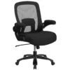 Emma And Oliver Big & Tall Black Mesh Executive Swivel Office Chair With Lumbar And Back Support -Home furnishings 5978619 Black Fabricmesh