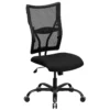 Emma And Oliver 400 Lb. Big & Tall Black Mesh Executive Swivel Ergonomic Office Chair