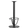 Emma And Oliver 18" Round Cast Iron Bar Table Base With Foot Ring 2 Emma And Oliver 18" Round Cast Iron Bar Table Base With Foot Ring -Home furnishings 5978679