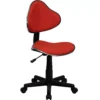 Emma And Oliver Pink Fabric Swivel Ergonomic Task Office Chair -Home furnishings 5978709 Red