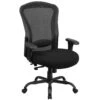 Emma And Oliver 24/7 400 Lb. Big & Tall Black Mesh Synchro-Tilt Swivel Ergonomic Office Chair -Home furnishings 5978760