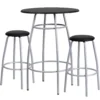 Emma And Oliver Bar Height Table Set With Padded Stools 1 Emma And Oliver Bar Height Table Set With Padded Stools -Home furnishings 5978763