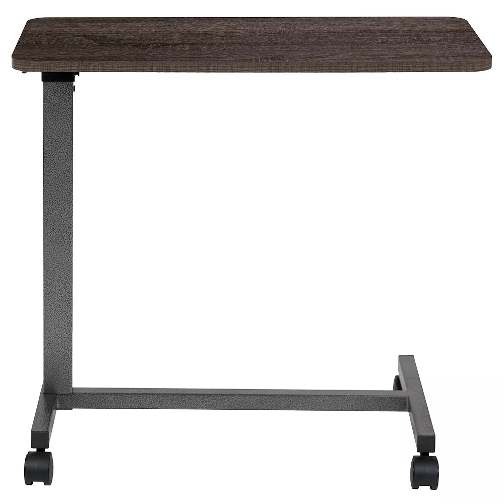Emma And Oliver Adjustable Overbed Table With Wheels For Home And Hospital-Rolling Bedside Table 6 Emma And Oliver Adjustable Overbed Table With Wheels For Home And Hospital-Rolling Bedside Table - Image 4