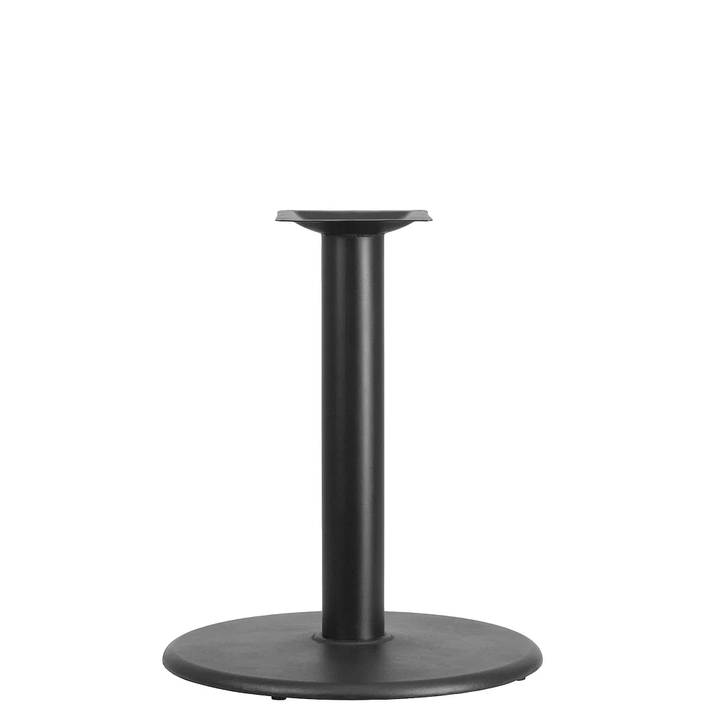 Emma And Oliver 24" Round Cast Iron Table Base With 4" Dia. Column 3 Emma And Oliver 24" Round Cast Iron Table Base With 4" Dia. Column