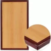 Emma And Oliver 30" X 42" Rectangular 2-Tone High-Gloss Cherry Resin Table Top -Home furnishings 5980266