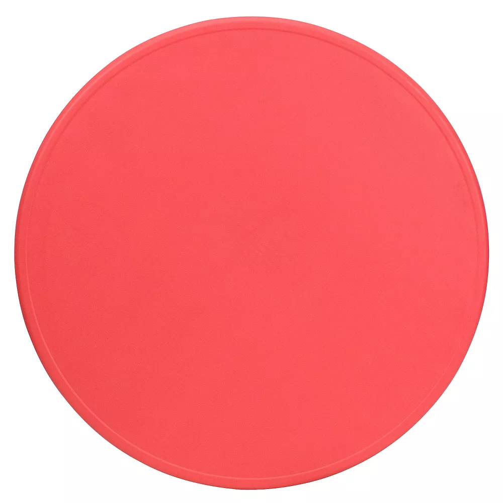 Emma And Oliver 45" Round Natural Plastic Height Adjustable Activity Table - School Table For 4 6 Emma And Oliver 45" Round Natural Plastic Height Adjustable Activity Table - School Table For 4 - Image 4