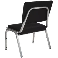 Emma And Oliver 1000 Lb. Black Antimicrobial Vinyl Bariatric Open Back Chair -Home furnishings 5985714 ALT3