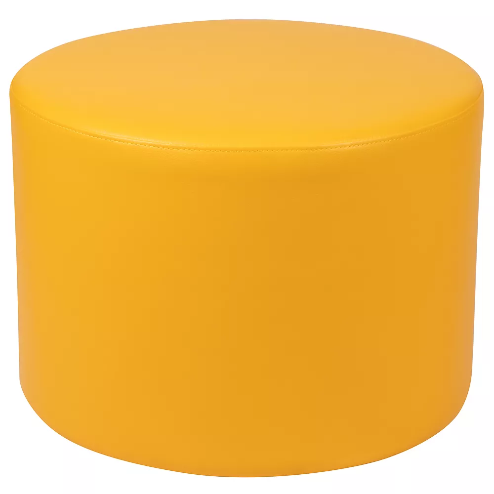 Emma And Oliver 18x24 Large Soft Seating Flexible Circle For Classrooms/Common Area-Yellow 3 Emma And Oliver 18x24 Large Soft Seating Flexible Circle For Classrooms/Common Area-Yellow