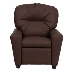 Emma And Oliver Contemporary Kids Recliner With Cup Holder 8 Emma And Oliver Contemporary Kids Recliner With Cup Holder -Home furnishings 6291903 ALT2