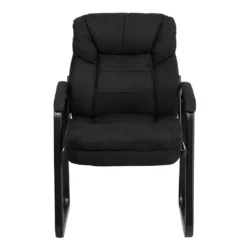 Emma And Oliver Executive Side Reception Chair With Lumbar Support And Sled Base 8 Emma And Oliver Executive Side Reception Chair With Lumbar Support And Sled Base -Home furnishings 6291904 ALT2