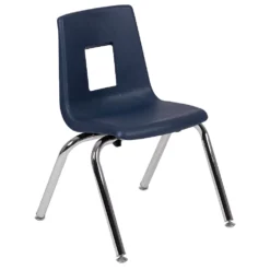 Emma And Oliver Student Stack School Chair - 14-inch