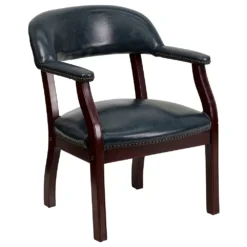 Emma And Oliver Conference Chair With Accent Nail Trim