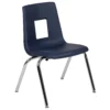 Emma And Oliver Student Stack School Chair - 16-inch 2 Emma And Oliver Student Stack School Chair - 16-inch -Home furnishings 6303321 Navy
